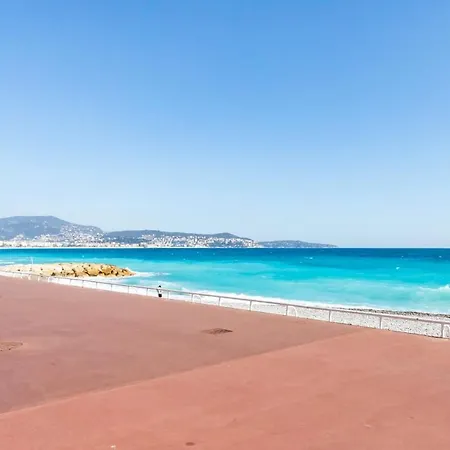 #37 1bdr Bagatelle, Promenade, Sea Front Balcony & Ac * Nice