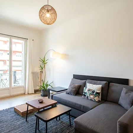 #37 1bdr Bagatelle, Promenade, Sea Front Balcony & Ac Apartmán Nice