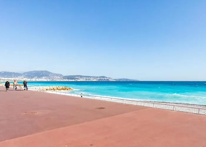 #37 Staywiz Us -1bdr Bagatelle, Promenade, Sea Front Balcony & Ac * Nice