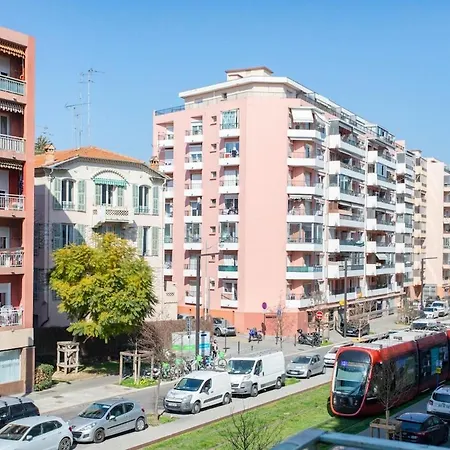 #37 Staywiz Us -1bdr Bagatelle, Promenade, Sea Front Balcony & Ac Lejlighed Nice